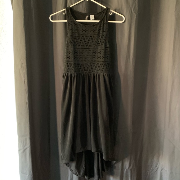 Divided Dresses & Skirts - Black high low dress